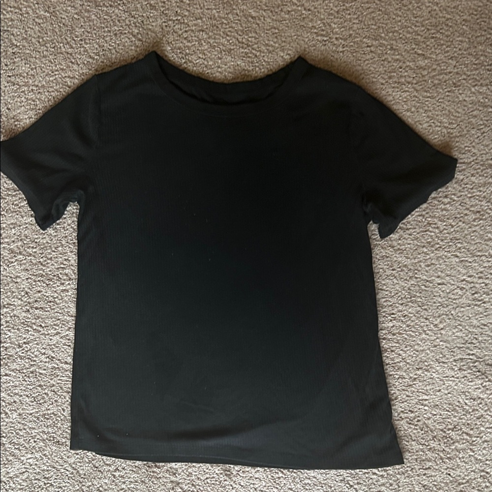 a new day Women's Black Short Sleeve Tee
